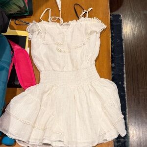 Katie J NYC White Casual Kids Dress